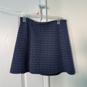 Zara blue skirt